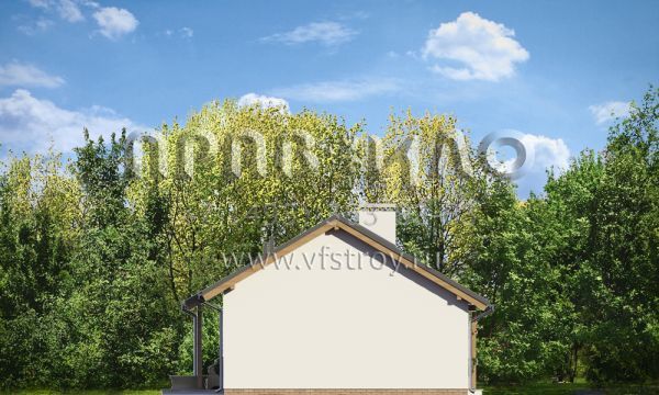 Проект классического коттеджа S8-80 (Божья Коровка)