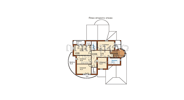 Роскошный коттедж K-346-1P